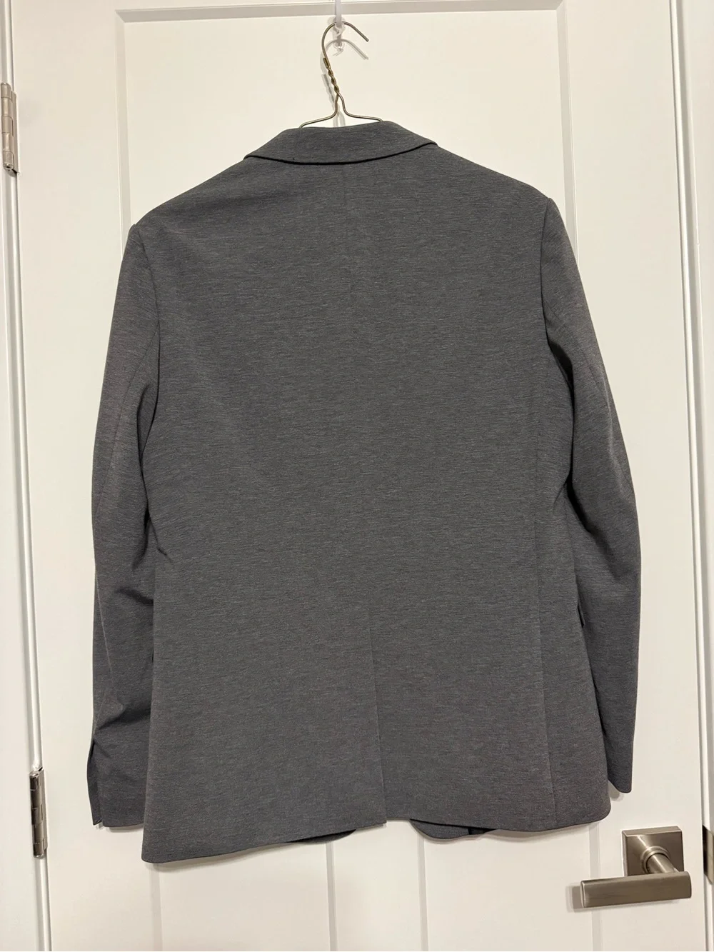 NWT Banana Republic Gray Two-Button Sport Coat stretchy slim style